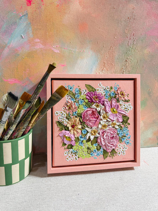 “Gathered Blooms” Original Painting
