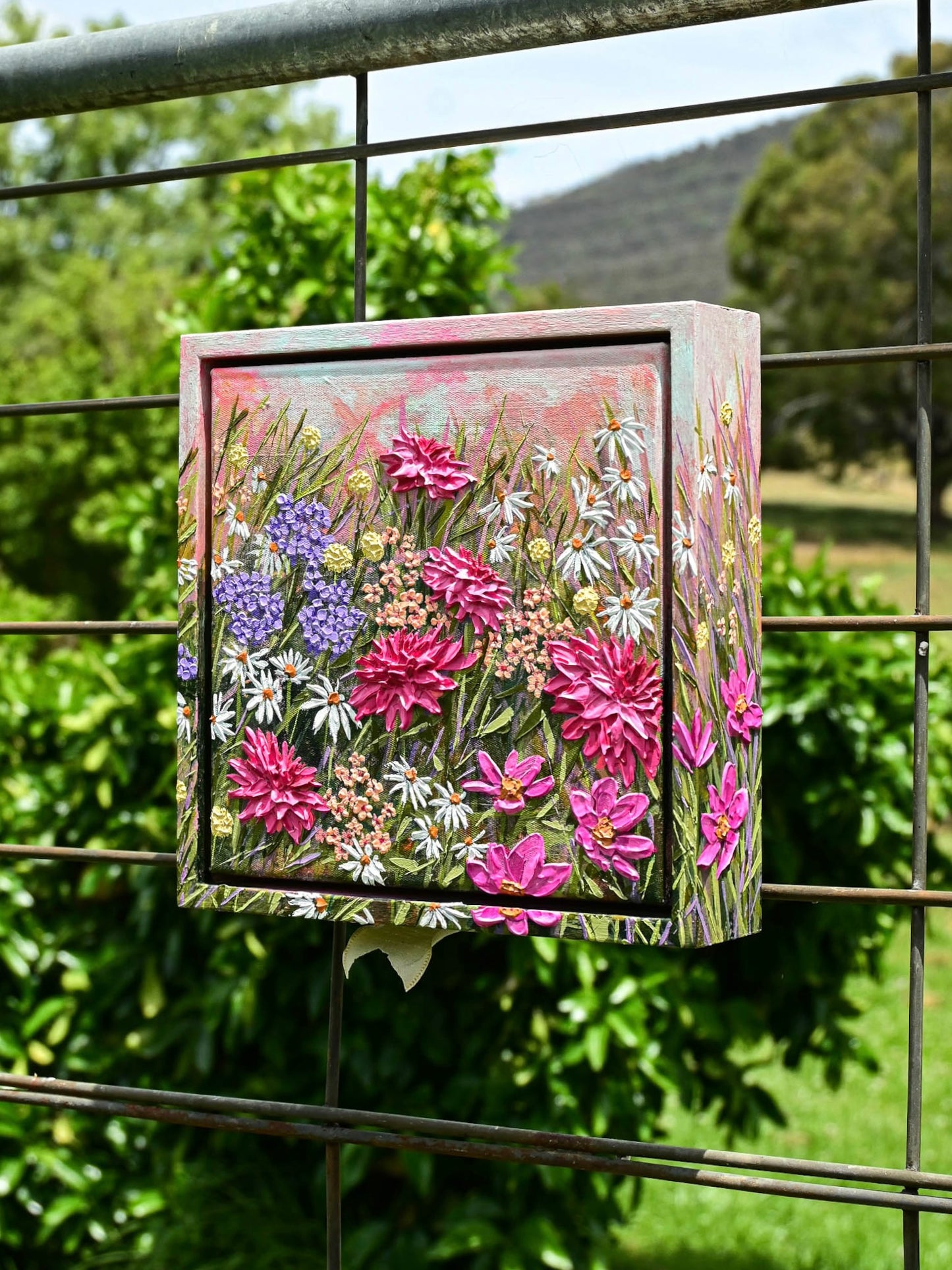 "Lovers Bloom #02 Mini" Original Painting