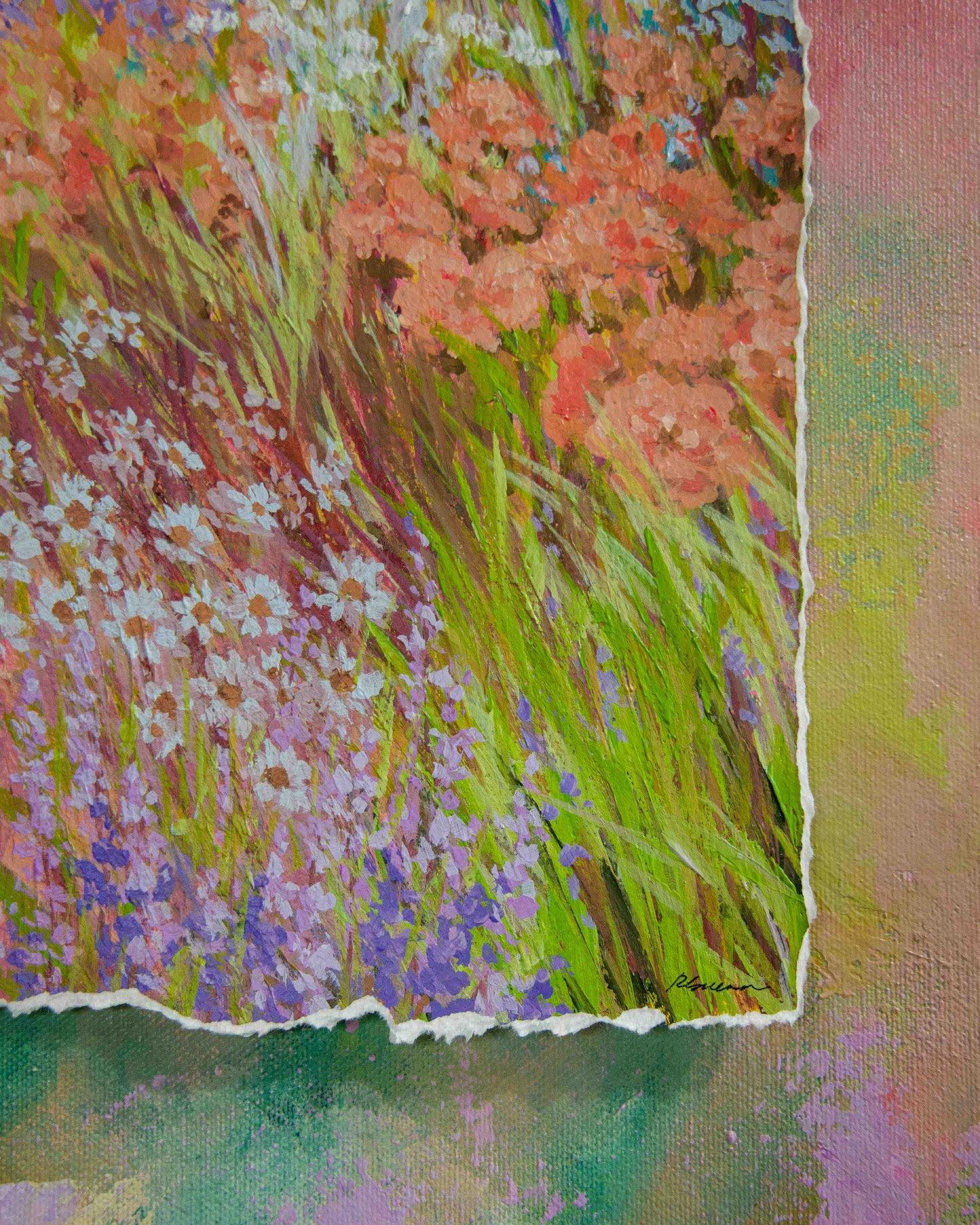 "Beauty in the wild 02" Art on paper
