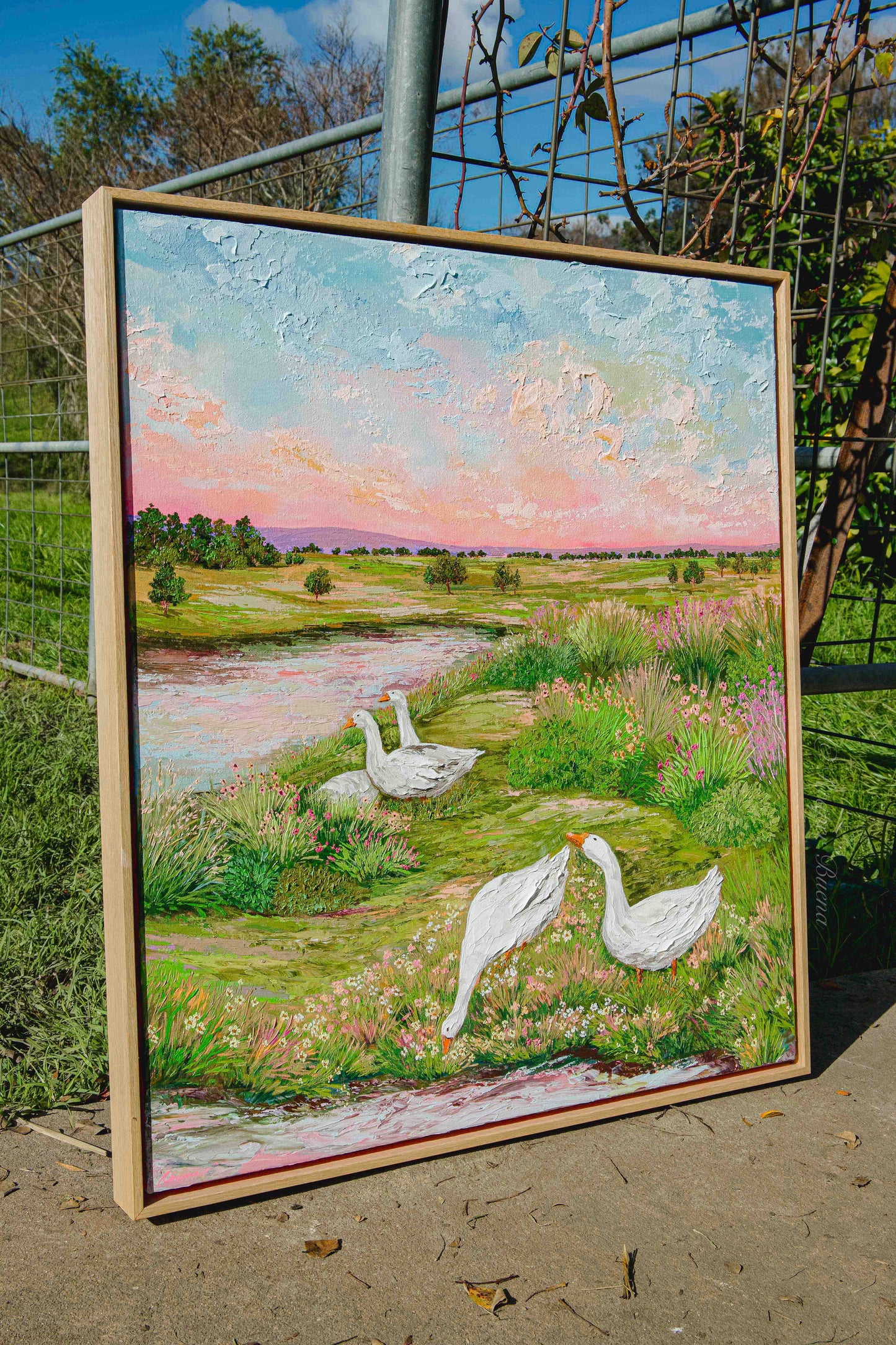 "Endless Day Dream" Original Painting "PURCHASE VIA GIFTSATTEACUP"