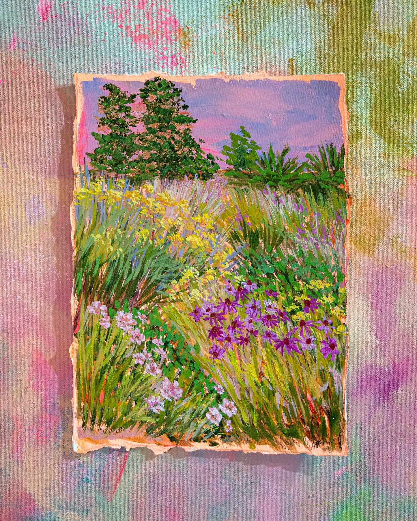 "Beauty in the wild 04" Art on paper