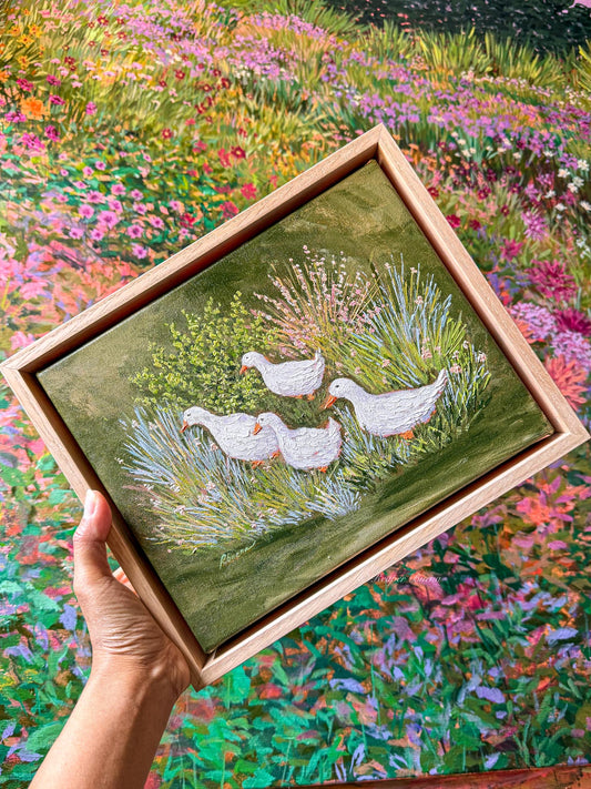 "The joy of small things" Original Painting