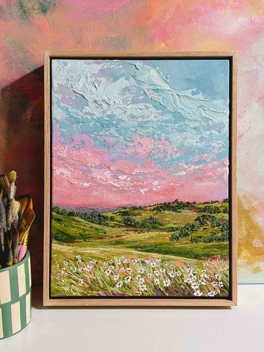 "Simply Blessed" Original Painting "PURCHASE VIA GIFTSATTEACUP