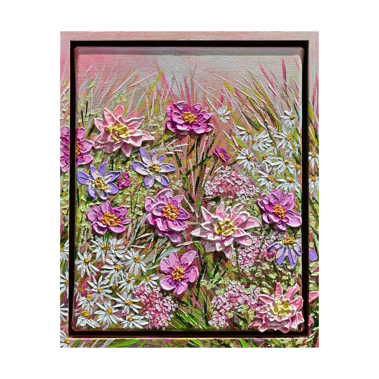 "Lovers Bloom #04 Mini" Original Painting