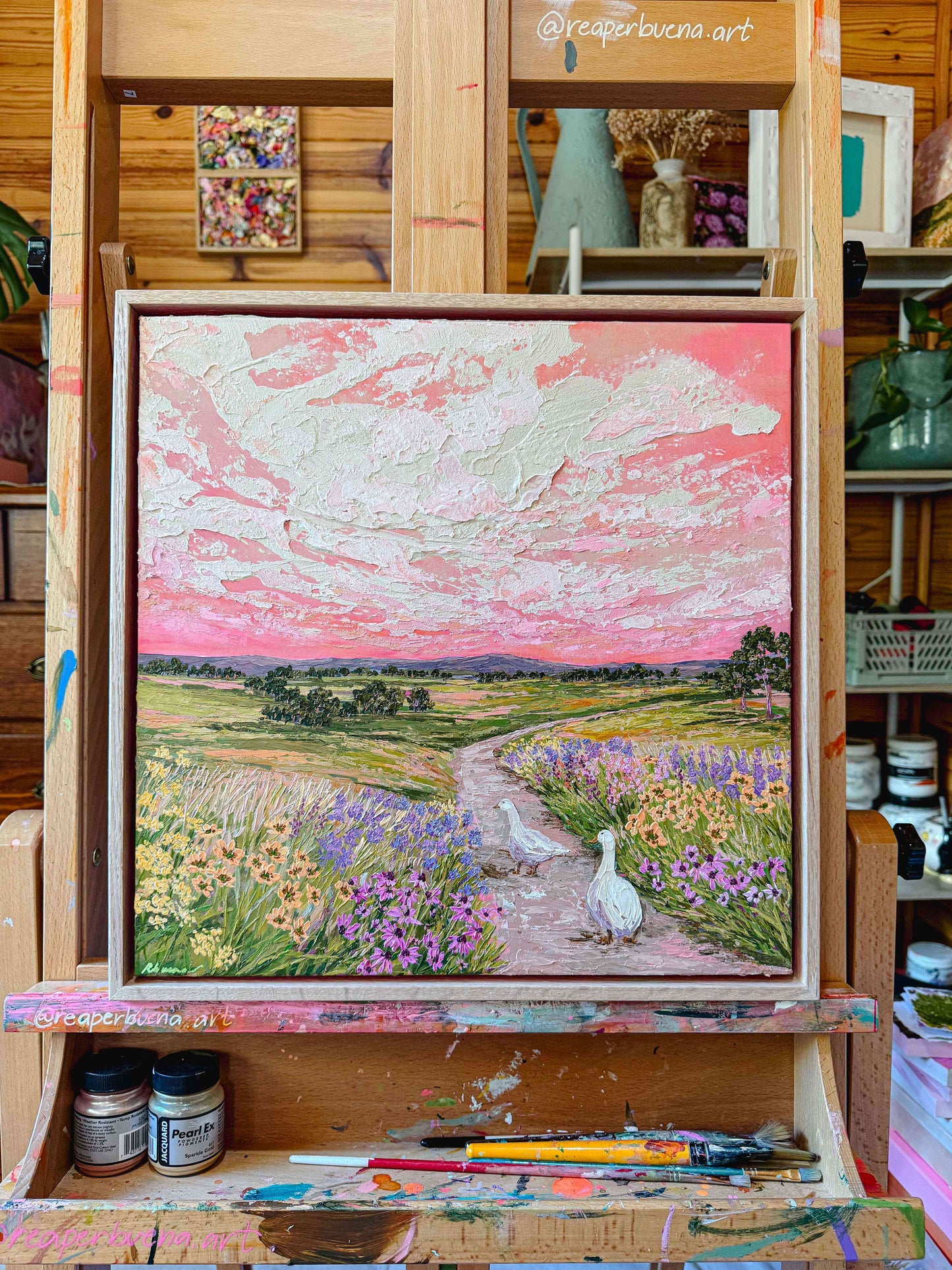 "The Path we take" Original Painting "PURCHASE VIA GIFTSATTEACUP"