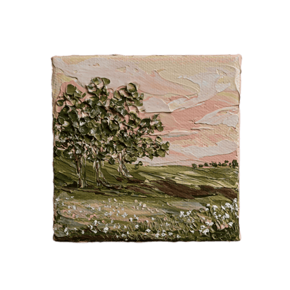 "Tiny Landscape 01" Mini Original Painting