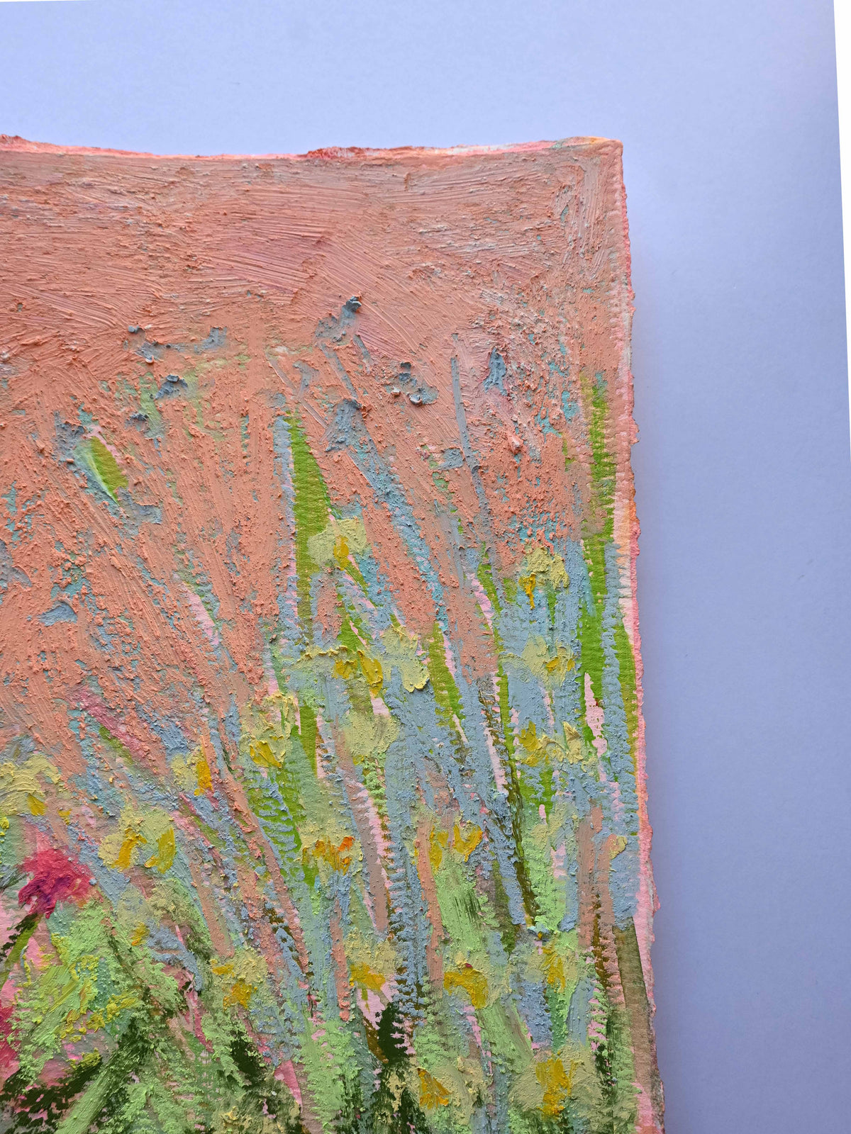 "Beauty in the wild 14” Oil Pastel
