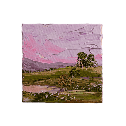 "Tiny Landscape 03" Mini Original Painting