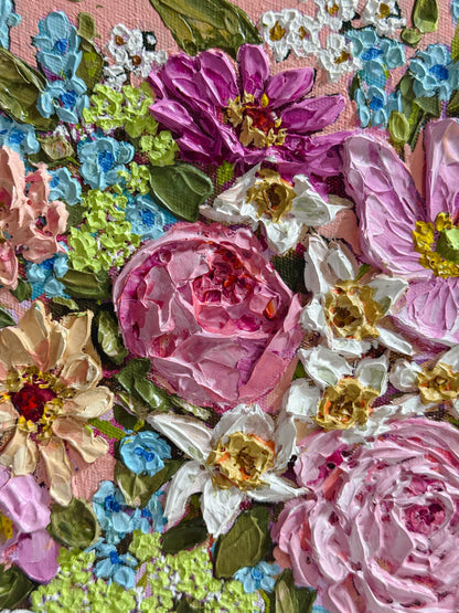 “Gathered Blooms” Original Painting