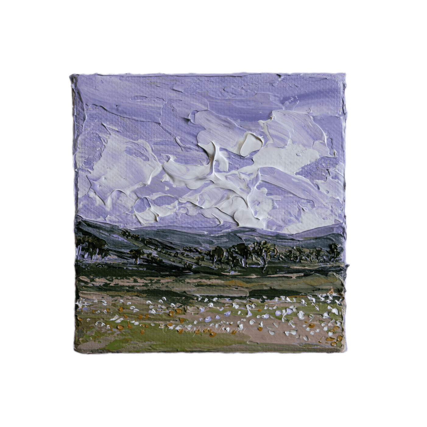 "Tiny Landscape 06" Mini Original Painting