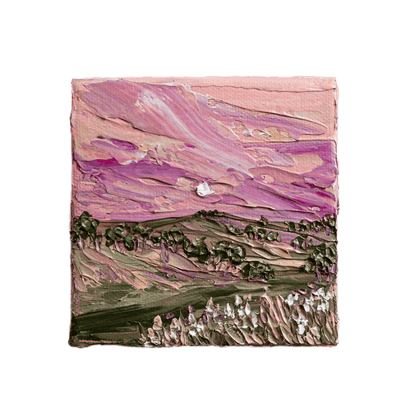 "Tiny Landscape 08" Mini Original Painting