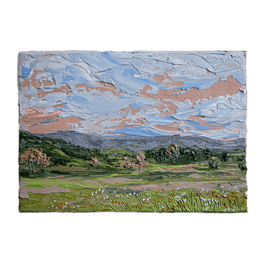 "Tiny Landscape 09" Mini Original Painting