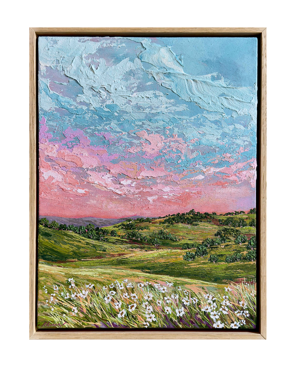 "Simply Blessed" Original Painting "PURCHASE VIA GIFTSATTEACUP