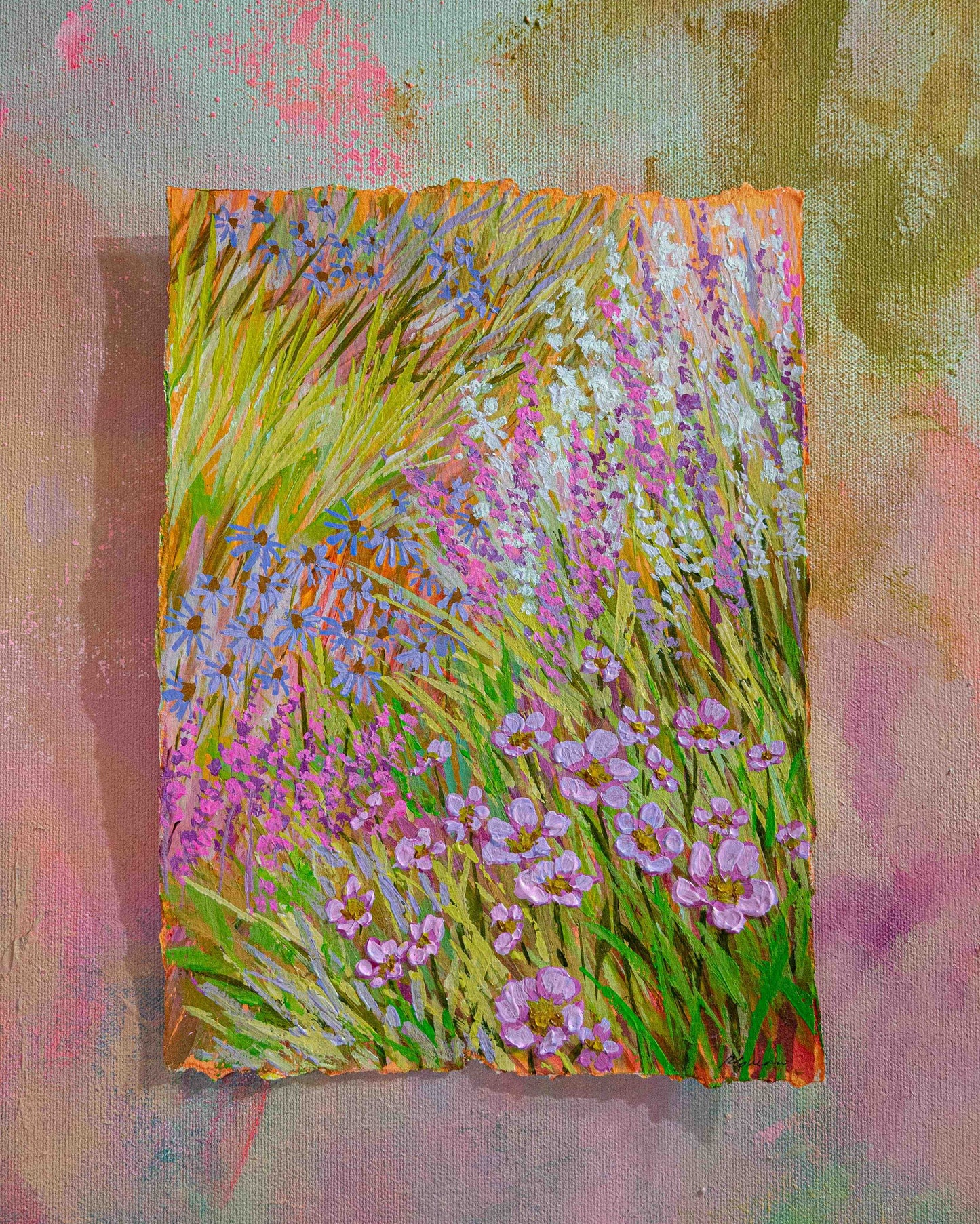 "Beauty in the wild 03" Art on paper