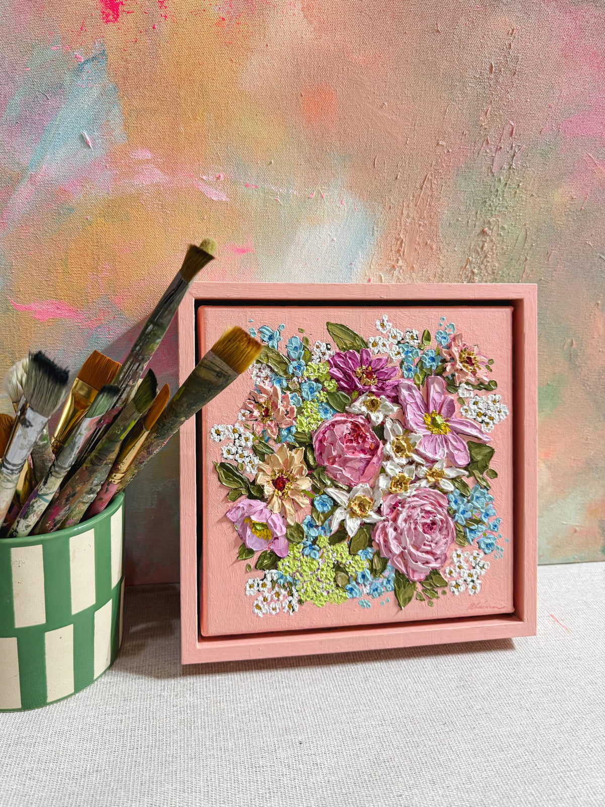 “Gathered Blooms” Original Painting