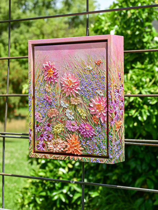 "Lovers Bloom #03 Mini" Original Painting