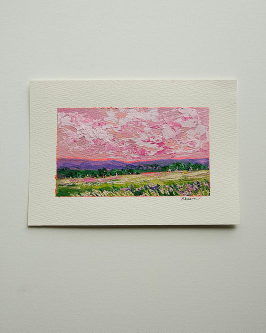 "My Home II" Art on paper