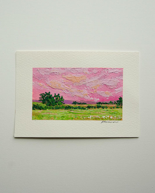 "My Home III" Art on paper