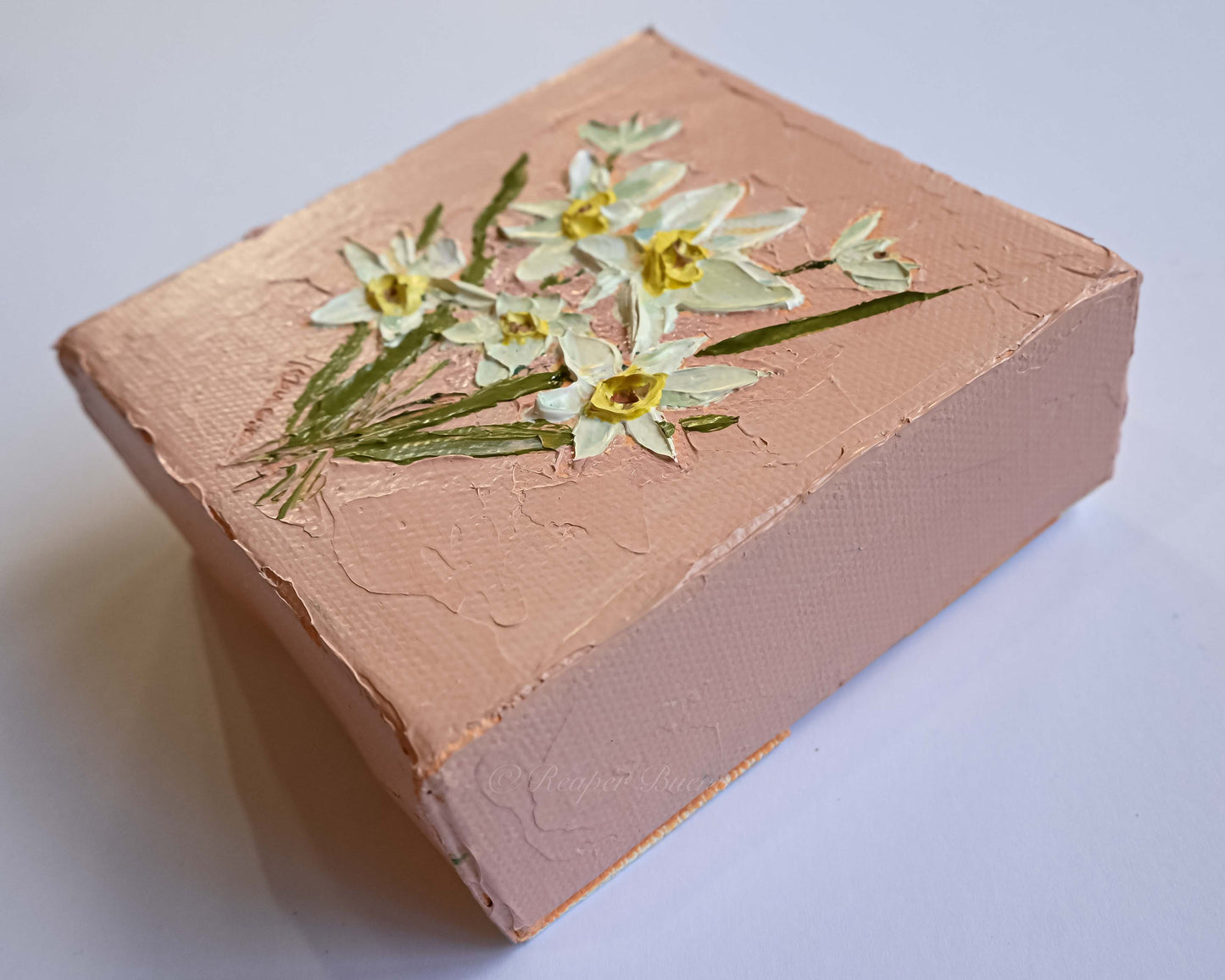 "Tiny Florals 03" Mini Original Painting