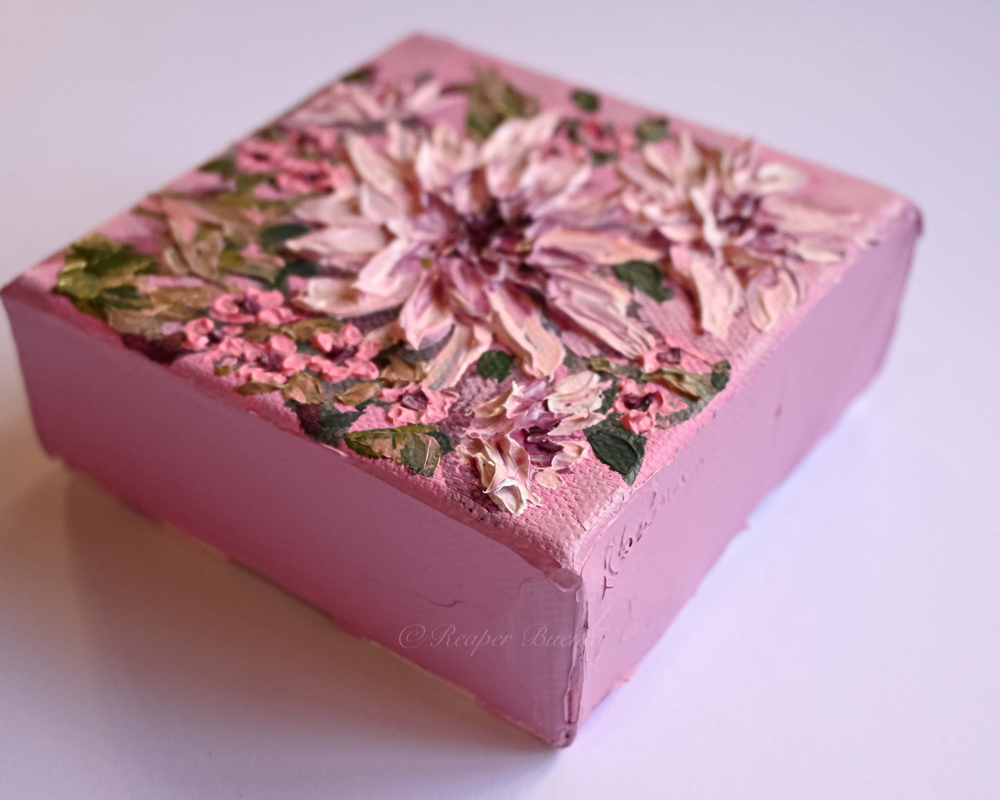"Tiny Florals 05" Mini Original Painting