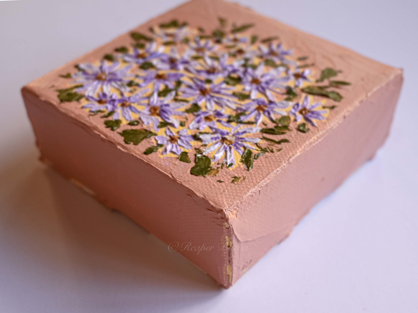"Tiny Florals 07" Mini Original Painting