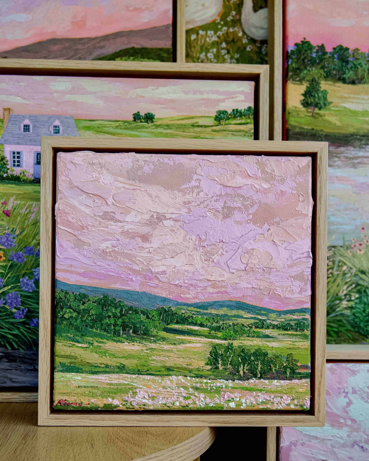 "The Driveway"  Original Painting "PURCHASE VIA GIFTSATTEACUP"