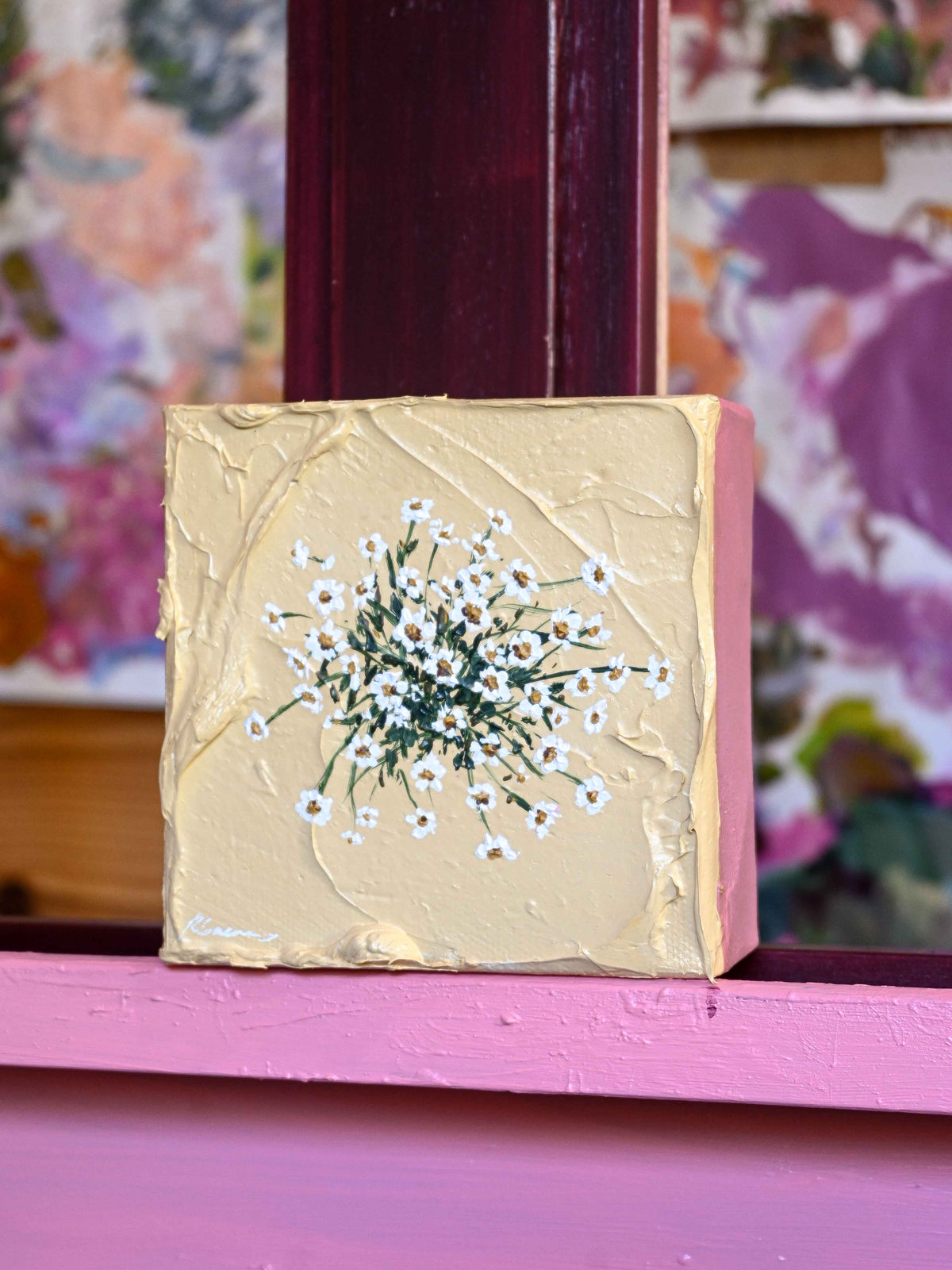 "Tiny Floret 01" Mini Original Painting