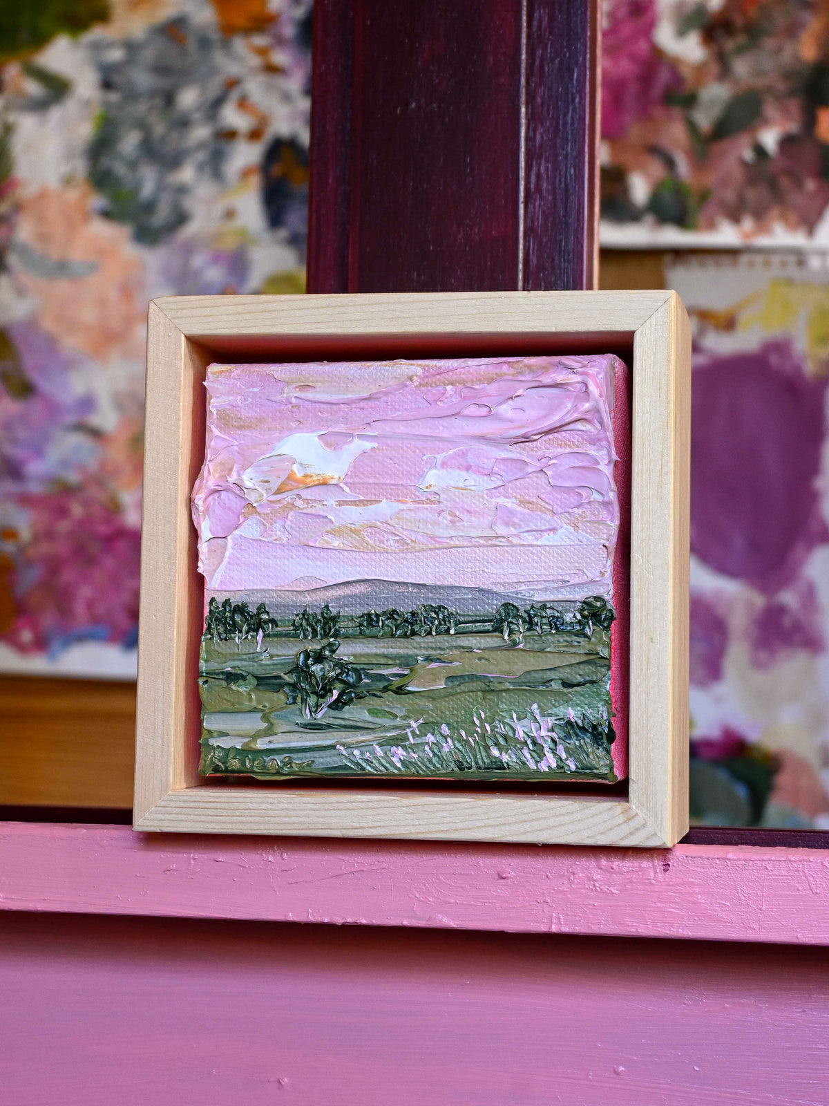"Tiny Landscape 13" Mini Original Painting