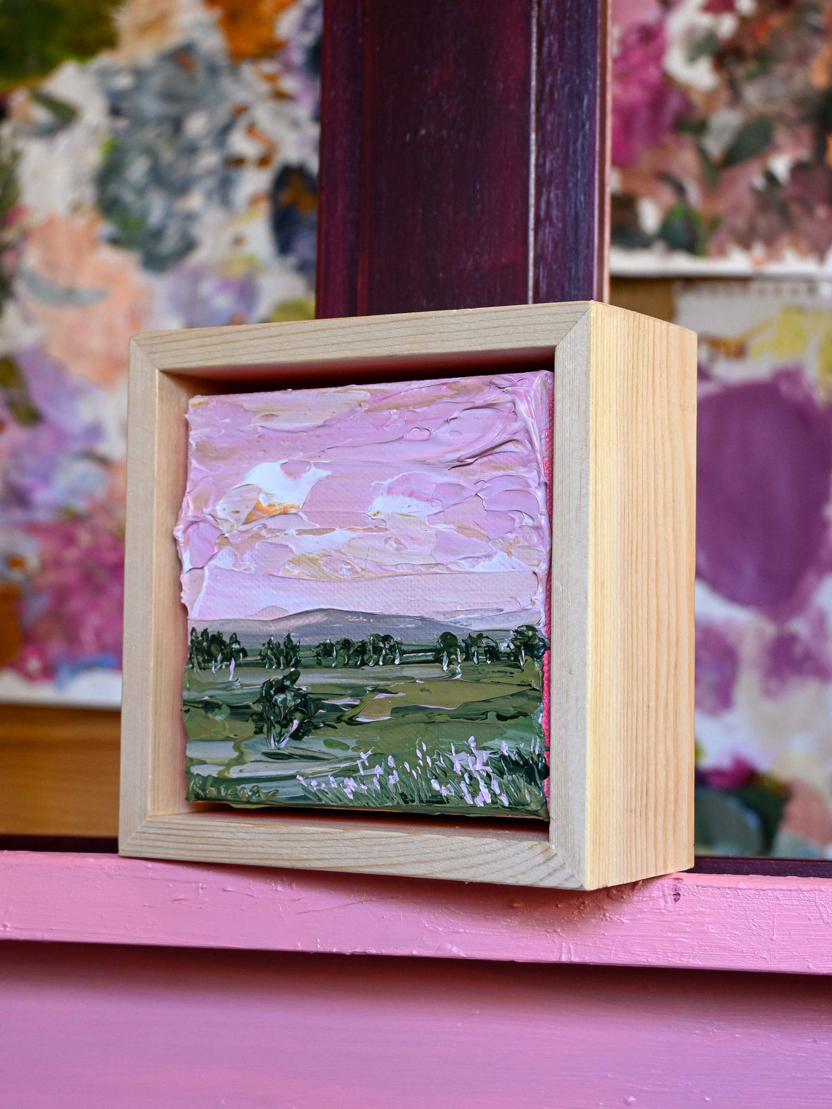 "Tiny Landscape 13" Mini Original Painting