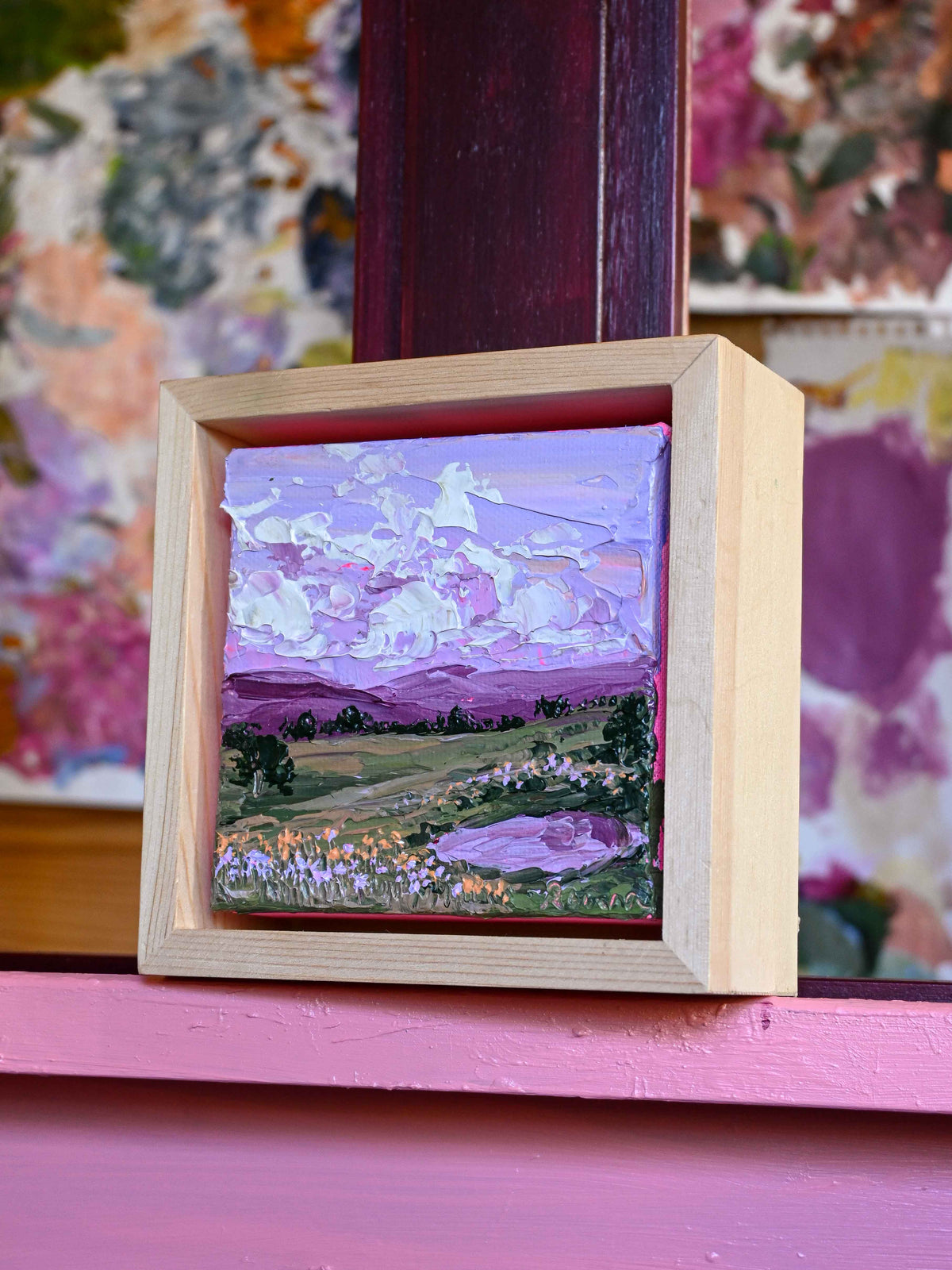 "Tiny Landscape 14" Mini Original Painting
