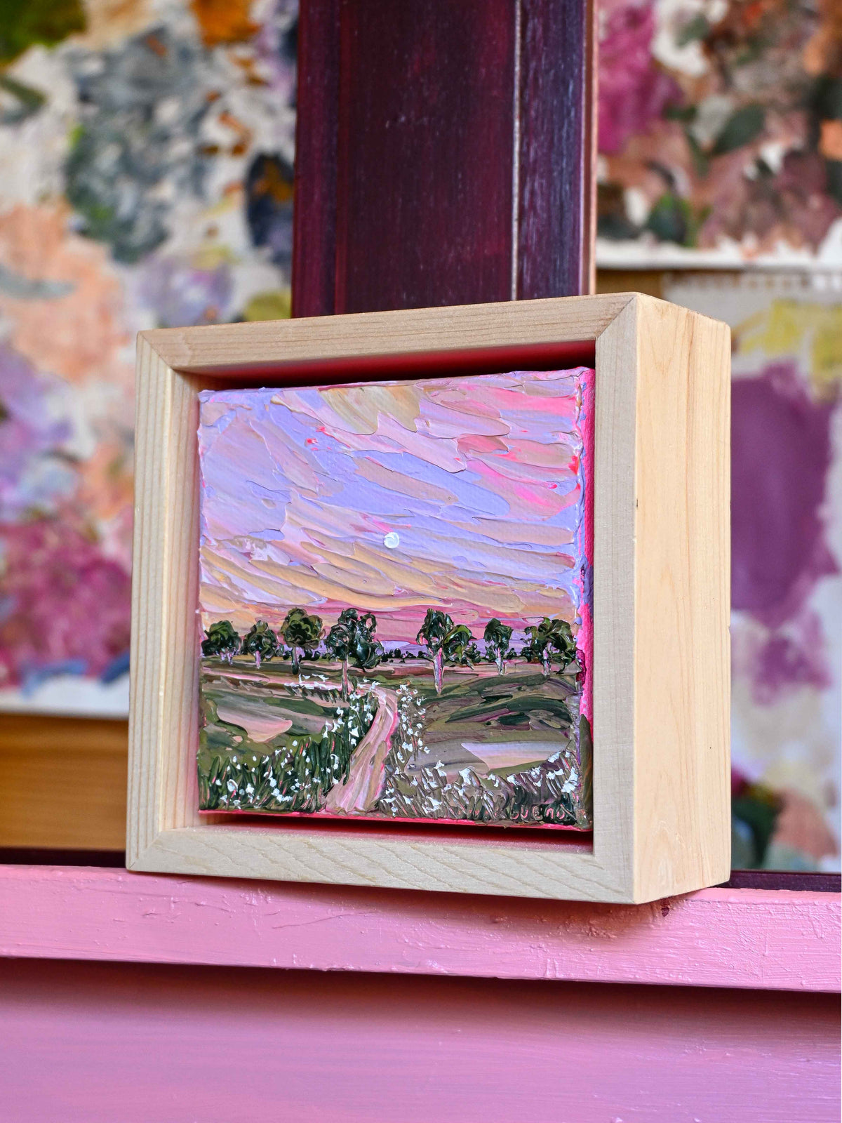 "Tiny Landscape 15" Mini Original Painting