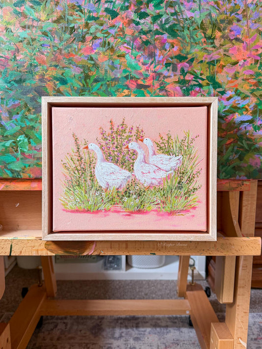 "A place they rest" Original Painting