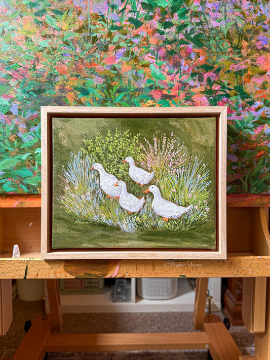 "The joy of small things" Original Painting