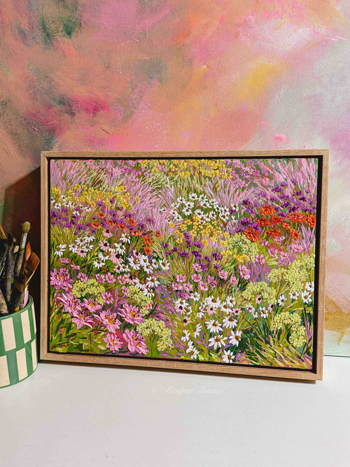 "Quiet Abundance"  Original Painting "PURCHASE VIA GIFTSATTEACUP"