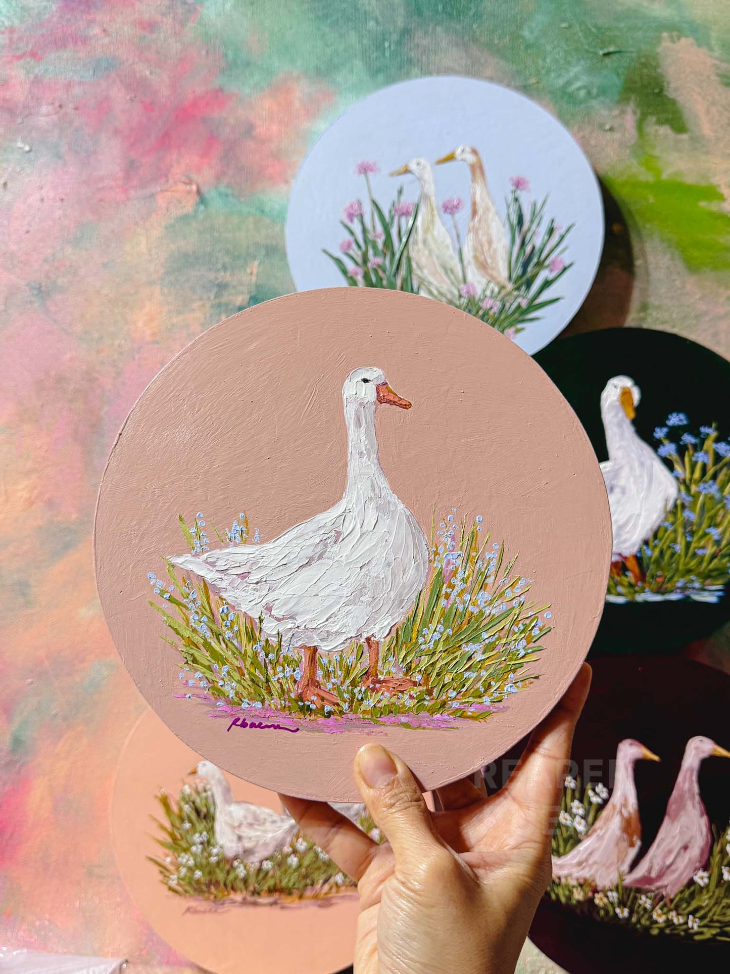 "Gentle Soul" Mini Original Painting