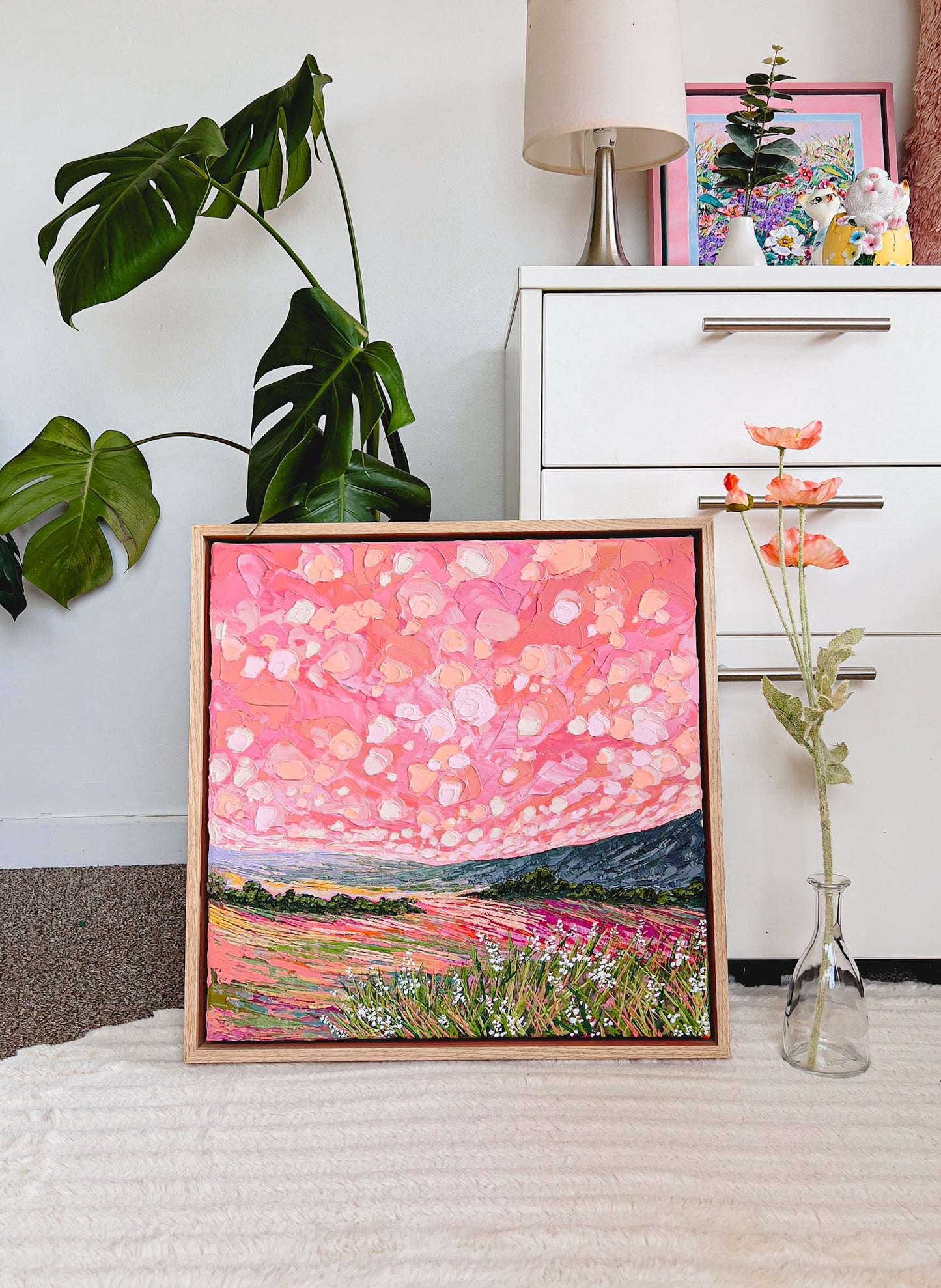 "Pink Horizon" Original Painting