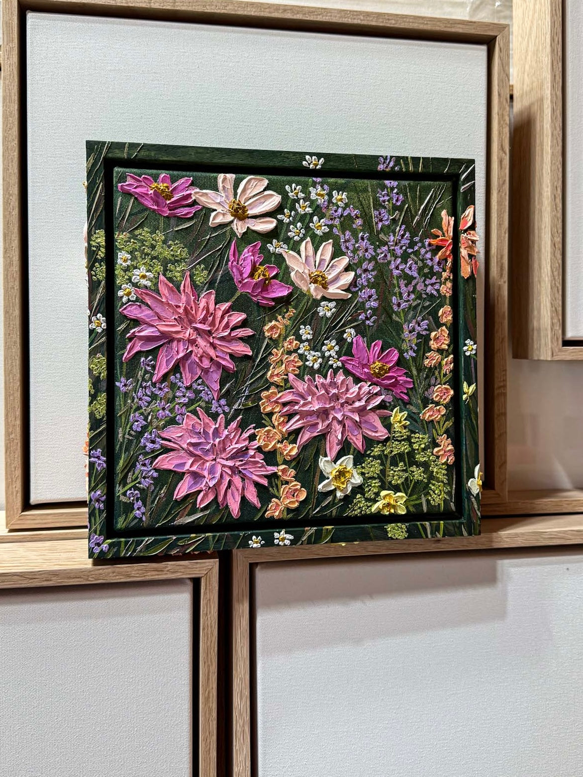 "Romantic Garden II" Mini Original Painting