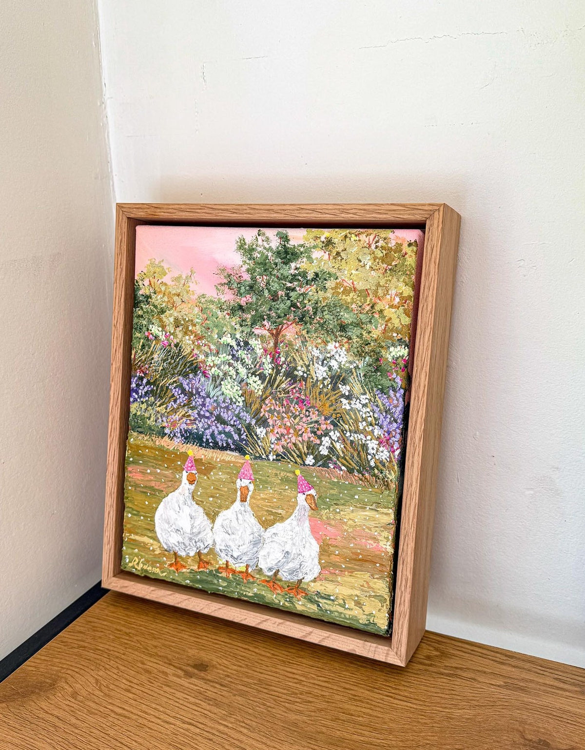 "Garden Party" Original Painting