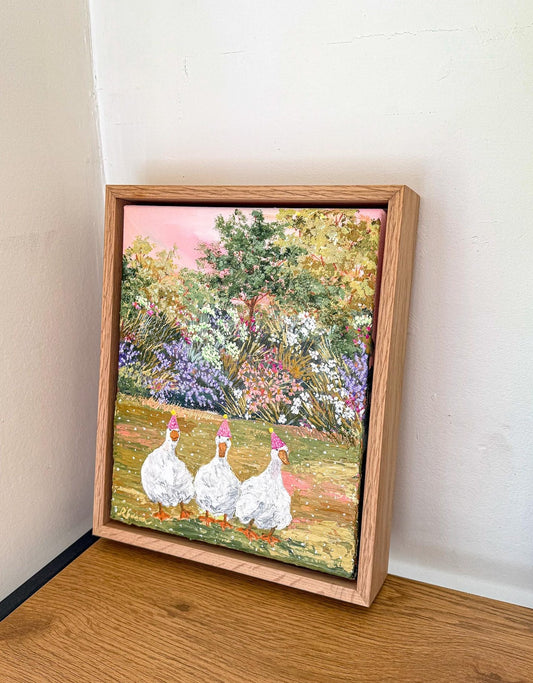 "Garden Party" Original Painting