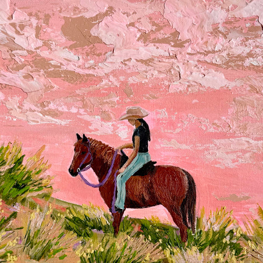 "Living the Life" Art on paper