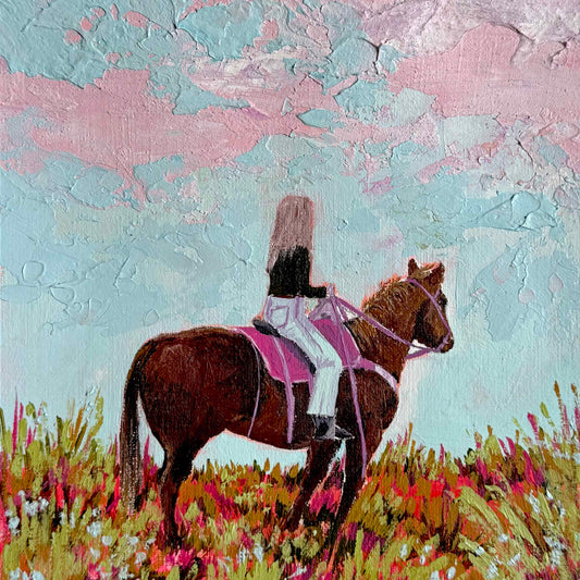 "Just you and Me" Art on paper