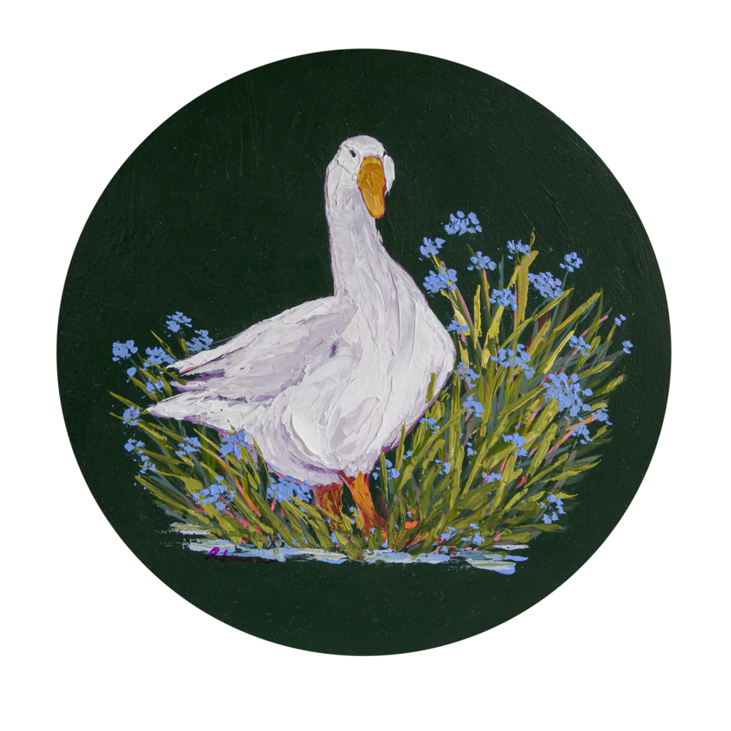"So Fluffy" Mini Original Painting