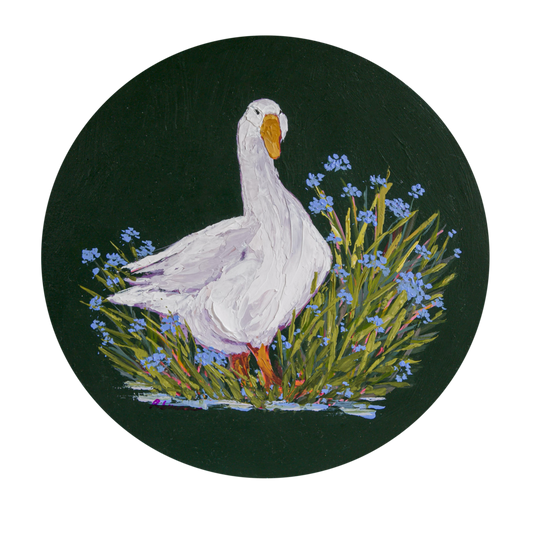 "So Fluffy" Mini Original Painting