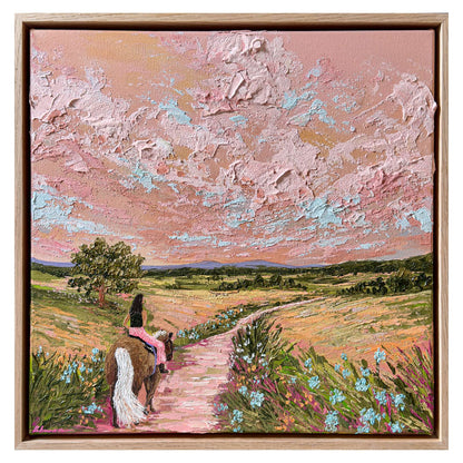 "Into the wild heart" Original Painting