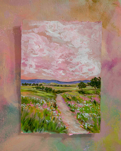 "Pretty View 03" Art on paper