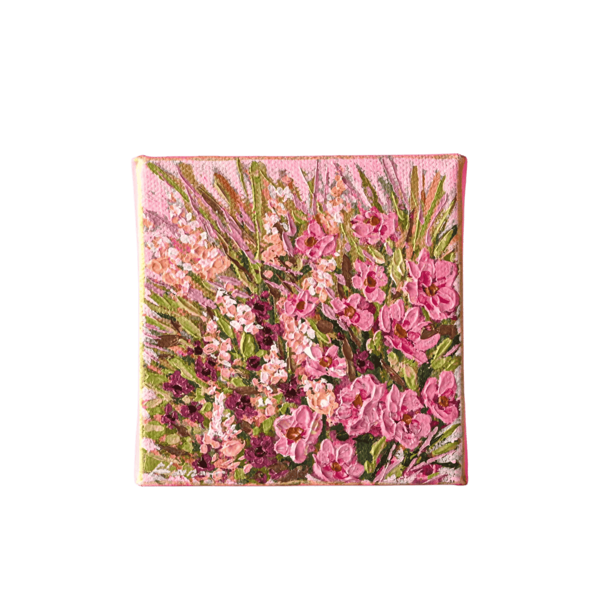 "Tiny Florals 08" Mini Original Painting