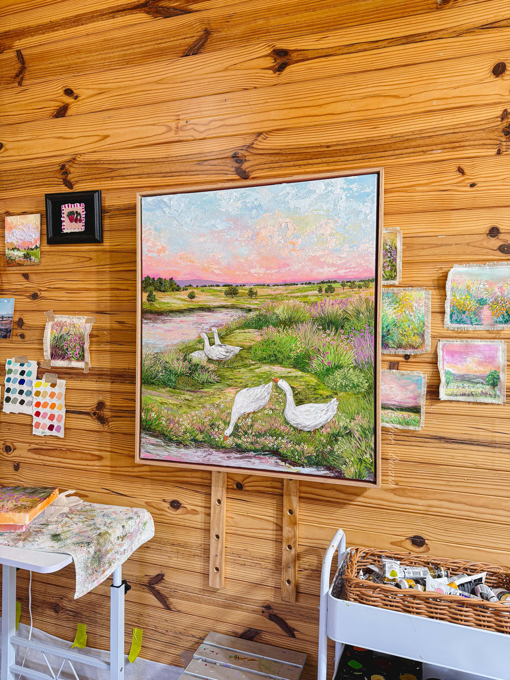 "Endless Day Dream"  Original Painting "PURCHASE VIA GIFTSATTEACUP"