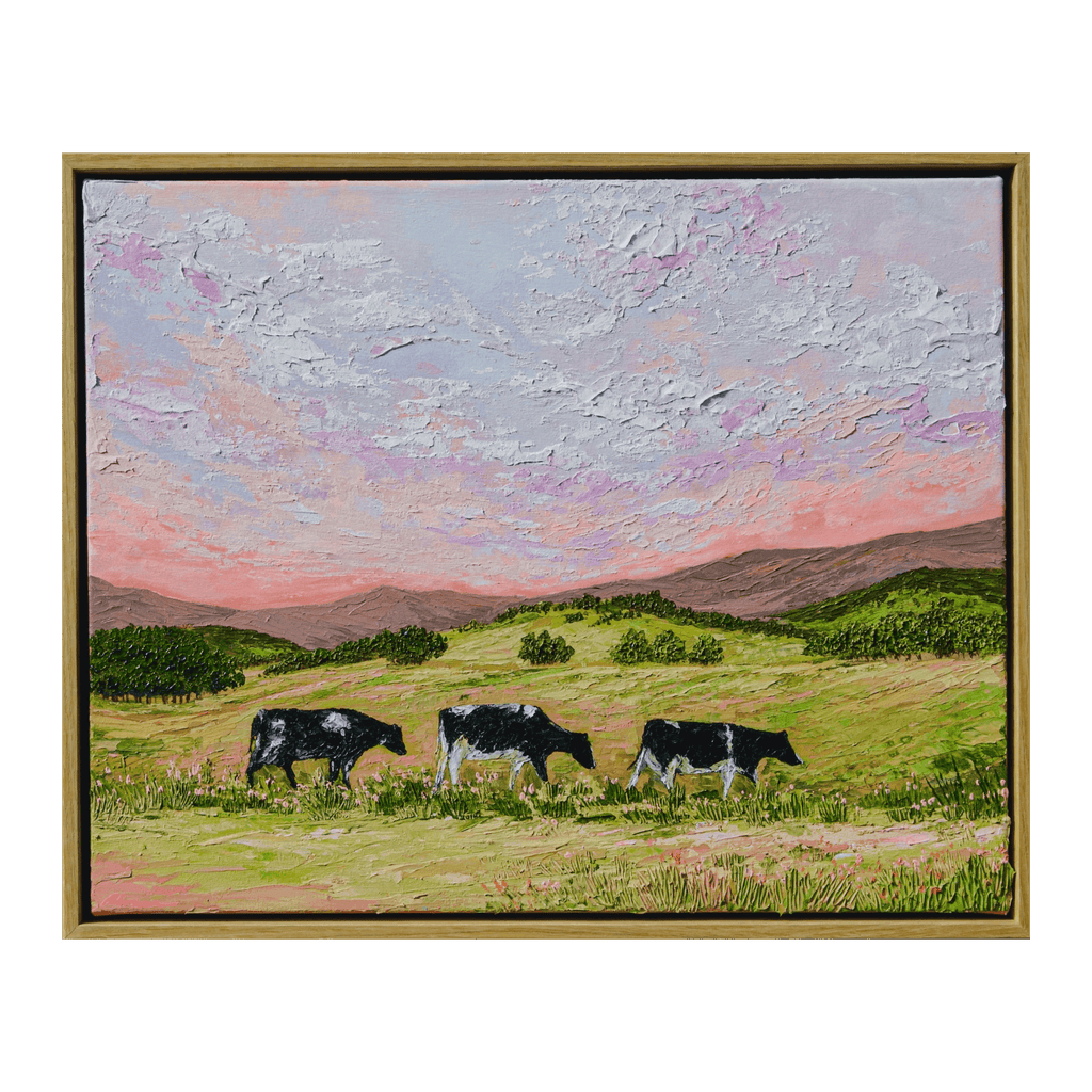 "The Cream of Country"  Original Painting "PURCHASE VIA GIFTSATTEACUP"