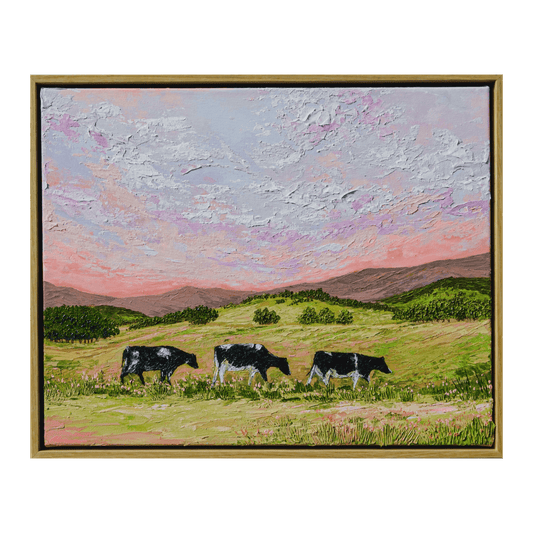 "The Cream of Country"  Original Painting "PURCHASE VIA GIFTSATTEACUP"