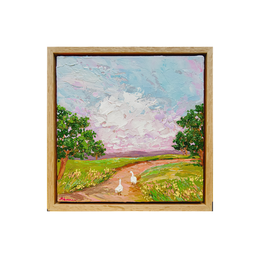 "Backway Track"  Original Painting "PURCHASE VIA GIFTSATTEACUP"